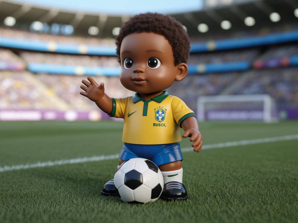 Boneco brasil: a evolução dos brinquedos de seleção e ídolos do futebol